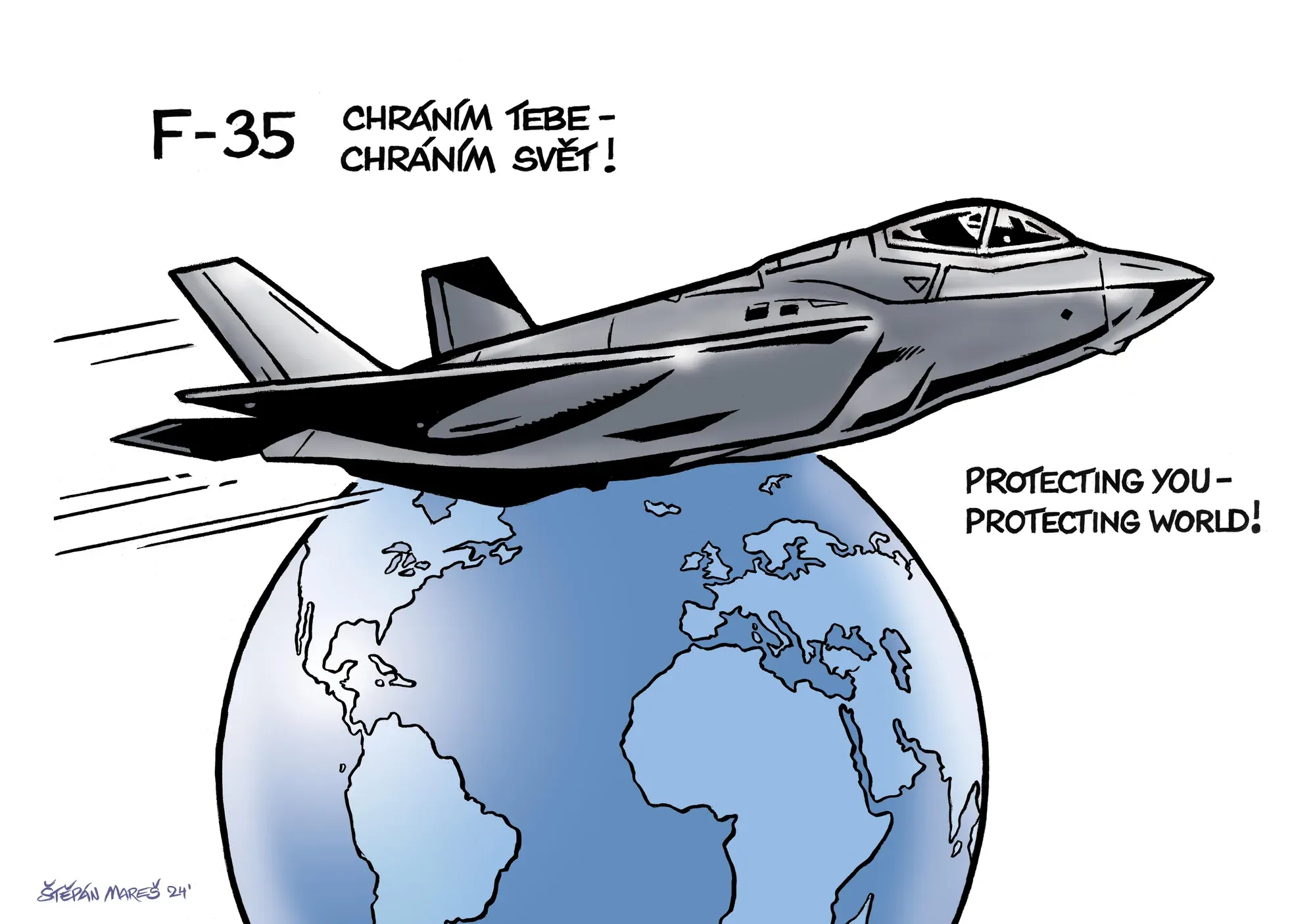 Letouny F-35, Štěpán Mareš