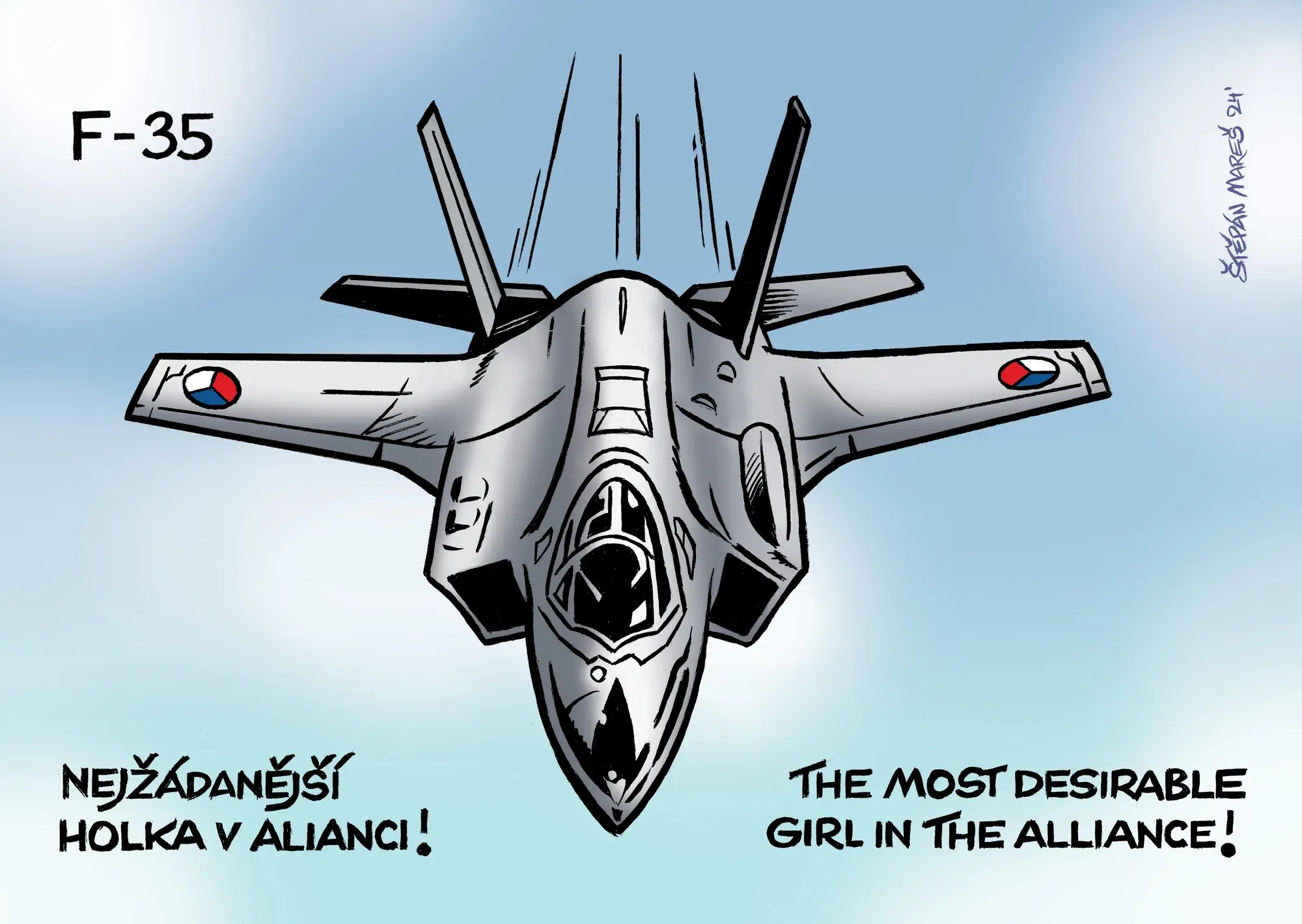 Letouny F-35, Štěpán Mareš