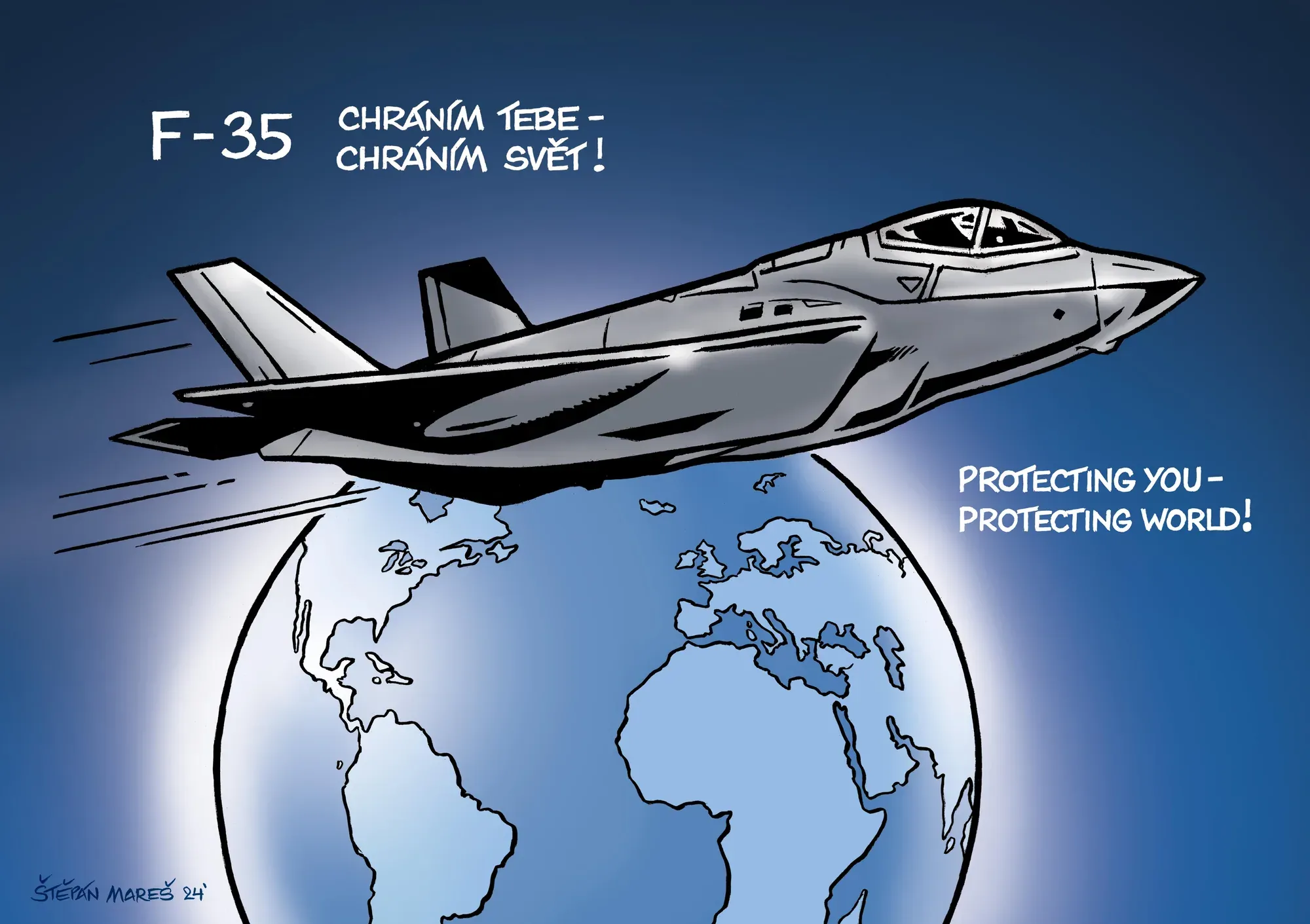 Letouny F-35, Štěpán Mareš