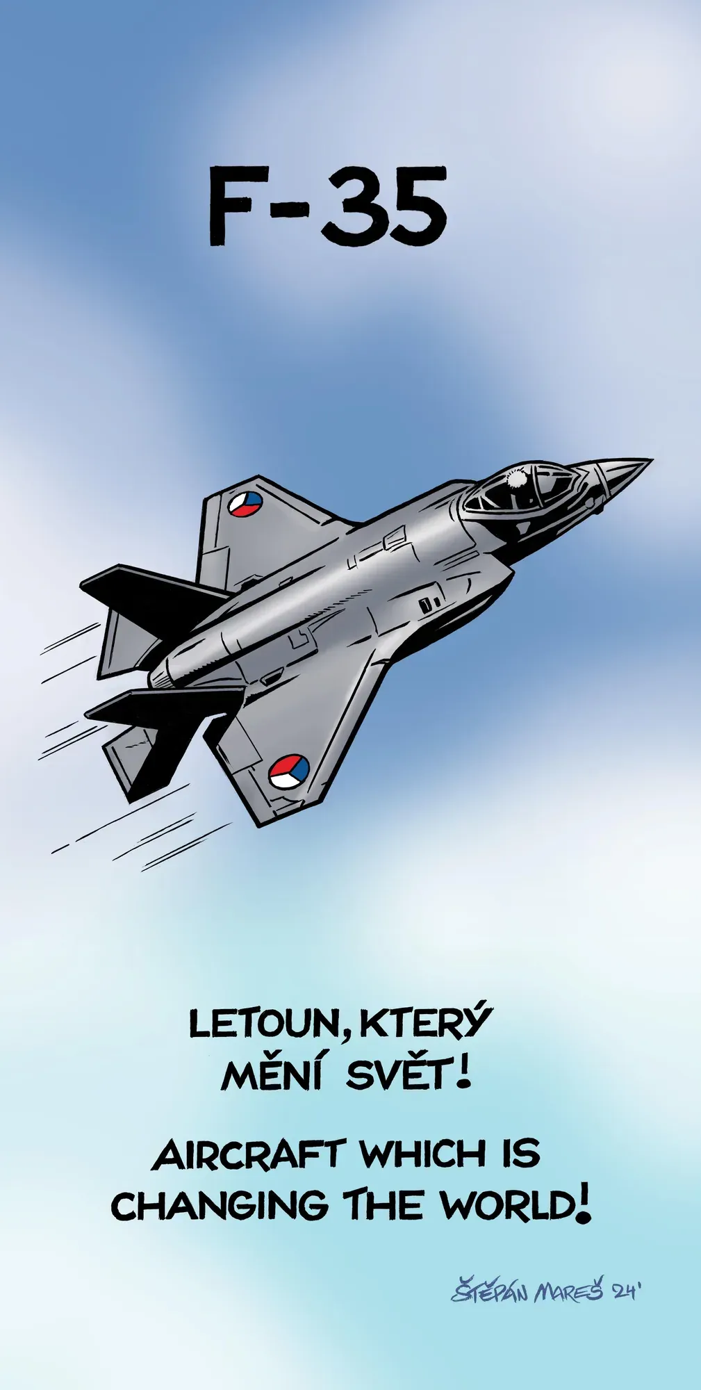 Letouny F-35, Štěpán Mareš